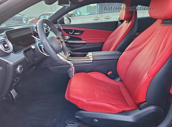 W1KMJ4HB0RF040977 2024 MERCEDES-BENZ CLE Black Widok wnętrza z przodu