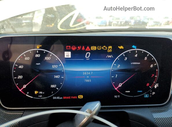 W1KMJ4HB1RF024142 2024 MERCEDES-BENZ CLE Gray Vista del cuadro de instrumentos