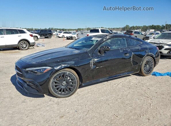 W1KMJ4HB4RF009375 2024 MERCEDES-BENZ CLE Черный Передняя левая четверть