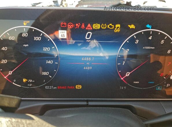 W1KMJ4HB6RF043849 2024 MERCEDES-BENZ CLE Белый Вид щитка приборов