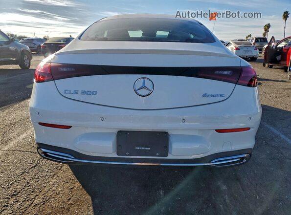 W1KMJ4HB6RF043849 2024 MERCEDES-BENZ CLE Белый Вид сзади