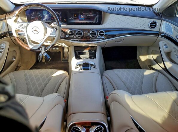 W1KUG8DB1LA558810 2020 MERCEDES-BENZ S Black Dashboard view
