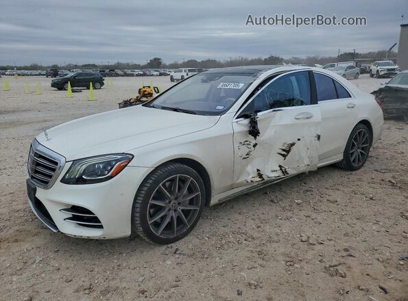 W1KUG8DB7LA568645 2020 MERCEDES-BENZ S White Vista tres cuartos delantera izquierda