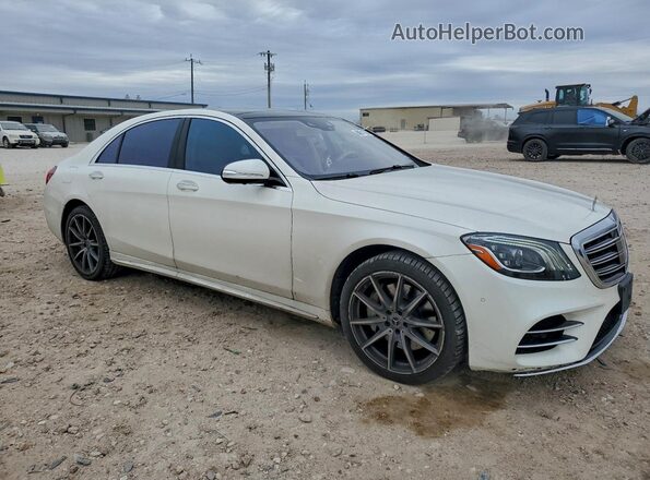 W1KUG8DB7LA568645 2020 MERCEDES-BENZ S White Delantero derecho