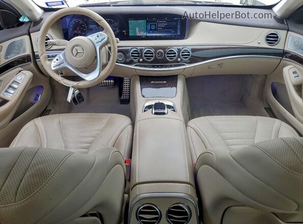 W1KUG8DB7LA568645 2020 MERCEDES-BENZ S White Vista del salpicadero