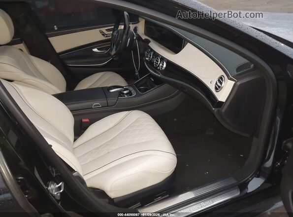 W1KUG8GB2LA552316 2020 MERCEDES-BENZ S-CLASS Черный Вид салона спереди