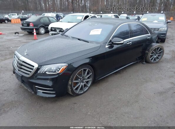 W1KUG8GB2LA552316 2020 MERCEDES-BENZ S-CLASS Черный Передняя левая четверть