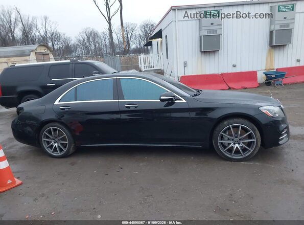 W1KUG8GB2LA552316 2020 MERCEDES-BENZ S-CLASS Черный Вид задней части салона