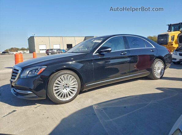 W1KUG8GB6LA556420 2020 MERCEDES-BENZ S Black Передня ліва чверть