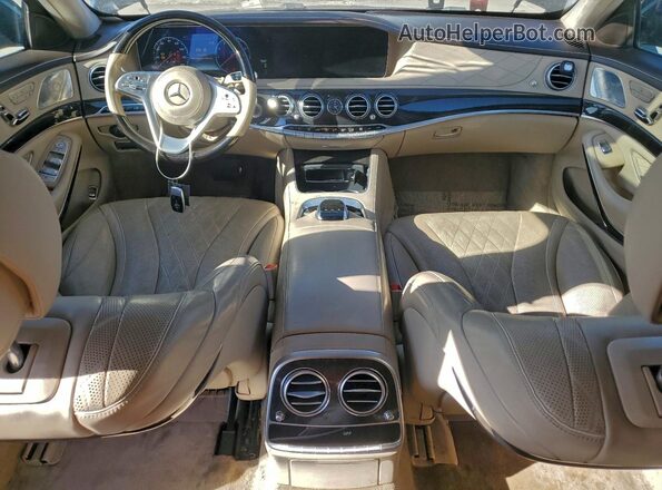 W1KUG8GB6LA556420 2020 MERCEDES-BENZ S Black Вид панелі приладів