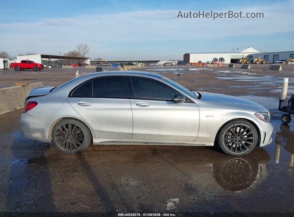 W1KWF6EB4LR568473 2020 MERCEDES-BENZ AMG C 43 Silver Вид задньої частини салону