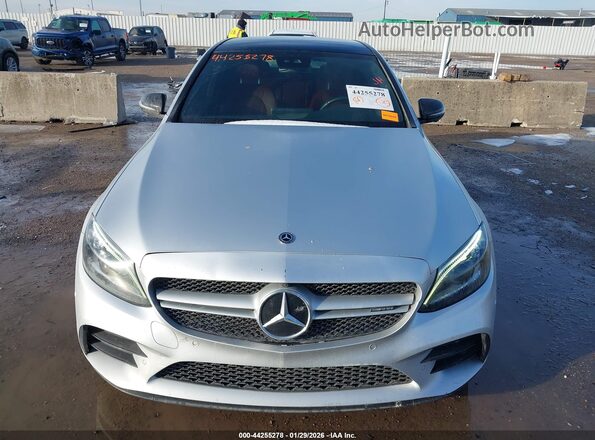 W1KWF6EB4LR568473 2020 MERCEDES-BENZ AMG C 43 Silver Вид щитка приладів