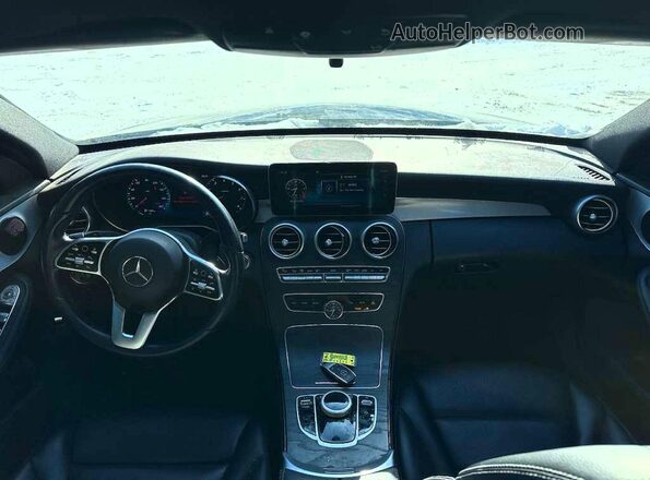 W1KWF8DB3MR624031 2021 MERCEDES-BENZ C Black Widok zestawu wskaźników