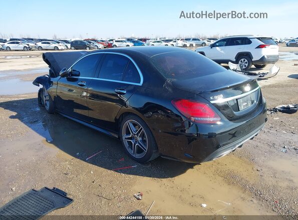 W1KWF8DB9MR618203 2021 MERCEDES-BENZ C-CLASS Black უკანა მარცხენა