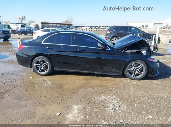 W1KWF8DB9MR618203 2021 MERCEDES-BENZ C-CLASS Black უკანა სალონის ხედი