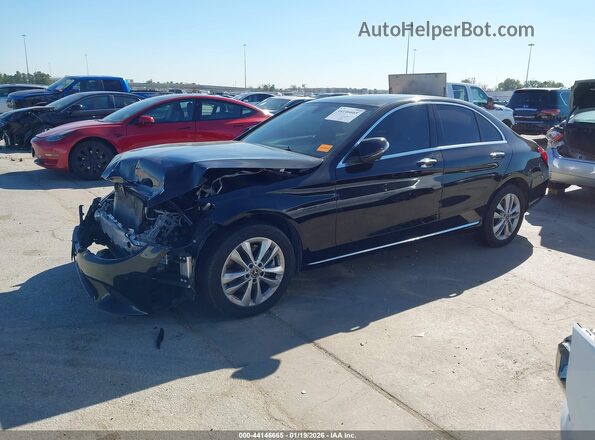 W1KWF8EB3MR649364 2021 MERCEDES-BENZ C-CLASS Black Vista tres cuartos delantera izquierda