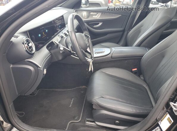 W1KZF5KB4NB057241 2022 MERCEDES-BENZ E Черный Вид салона спереди