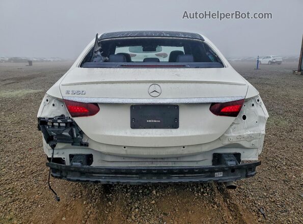 W1KZF8DB0NB033355 2022 MERCEDES-BENZ E White Вид ззаду