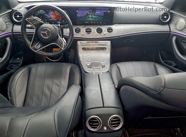 W1KZF8DB0NB033355 2022 MERCEDES-BENZ E White Вид панелі приладів