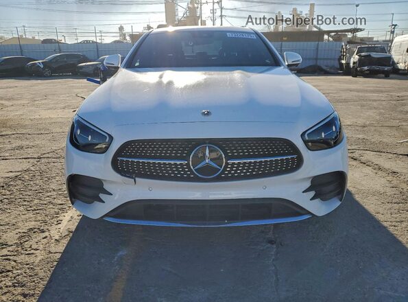 W1KZF8DB1NB088008 2022 MERCEDES-BENZ E White Widok z przodu