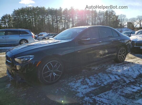 W1KZF8DB3NB098457 2022 MERCEDES-BENZ E-CLASS Черный Передняя левая четверть