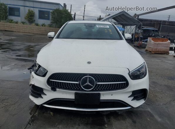 W1KZF8DB7NB093441 2022 MERCEDES-BENZ E White Widok z przodu