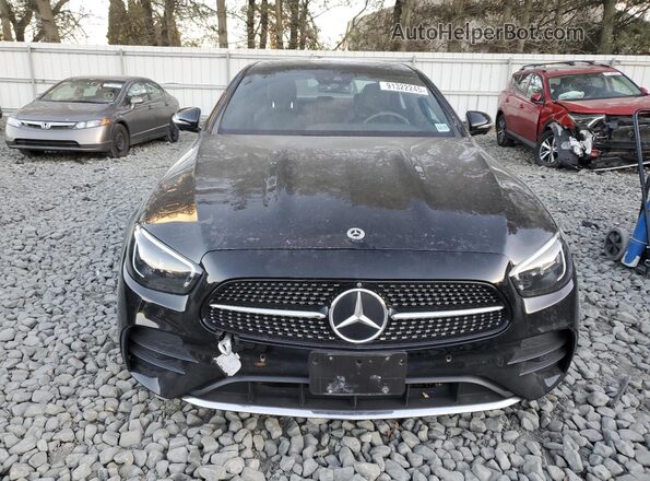 W1KZF8EB0PB111604 2023 MERCEDES-BENZ E Black Front view