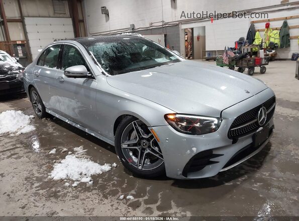 W1KZF8EB3PB175832 2023 MERCEDES-BENZ E-CLASS Серебряный Передняя правая четверть