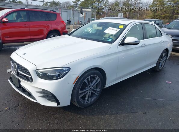 W1KZF8EB8MA961806 2021 MERCEDES-BENZ E-CLASS White წინა მარცხენა ხედი სამი მეოთხედიდან