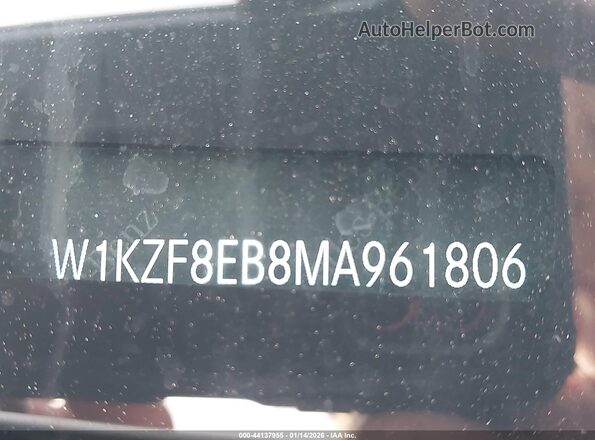 W1KZF8EB8MA961806 2021 MERCEDES-BENZ E-CLASS White 