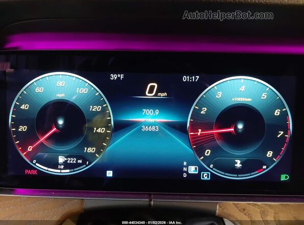W1KZF8EB9MA892060 2021 MERCEDES-BENZ E-CLASS White Вид задніх сидінь