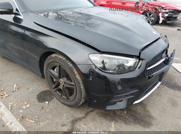 W1KZF8EB9NB038231 2022 MERCEDES-BENZ E-CLASS Черный Вид спереди