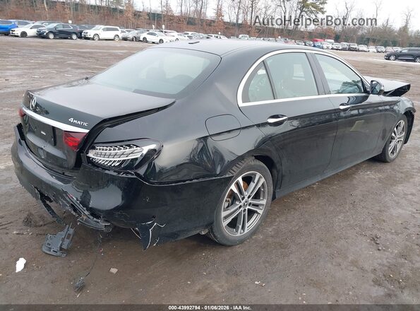 W1KZF8EBXMA883898 2021 MERCEDES-BENZ E-CLASS Black Задня права чверть