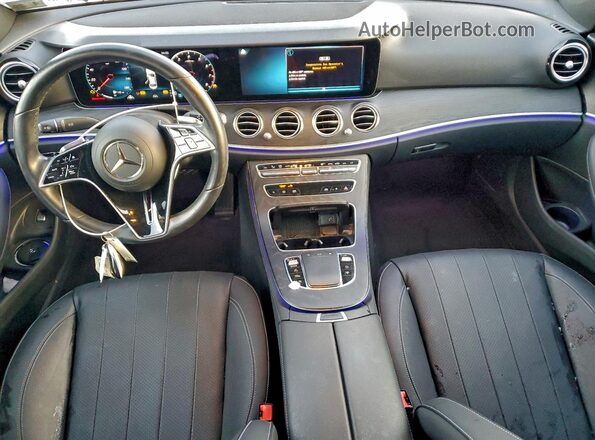 W1KZF8EBXPB189470 2023 MERCEDES-BENZ E Черный Вид панели приборов