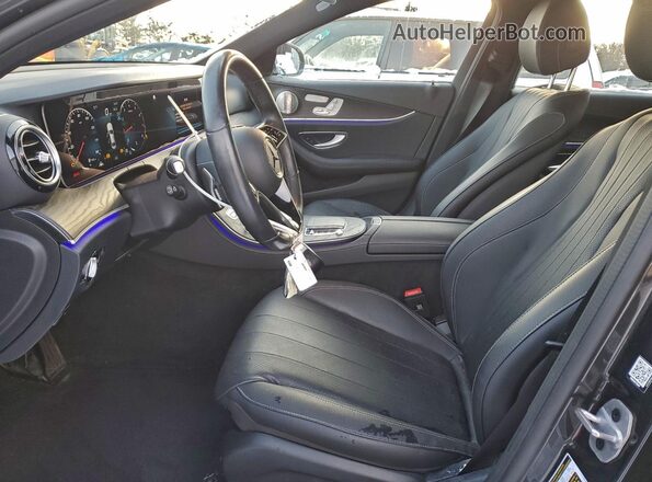 W1KZF8EBXPB189470 2023 MERCEDES-BENZ E Черный Вид салона спереди