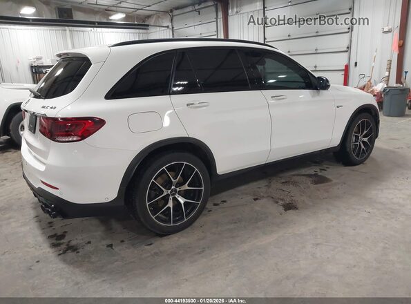 W1N0G6EB4NV360254 2022 MERCEDES-BENZ AMG GLC 43 Белый Задняя правая четверть