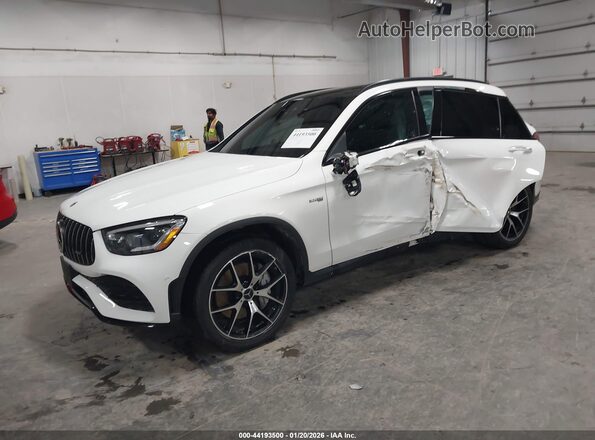 W1N0G6EB4NV360254 2022 MERCEDES-BENZ AMG GLC 43 Белый Передняя левая четверть