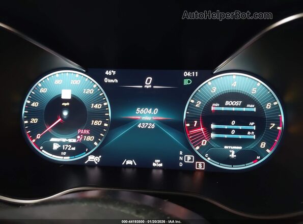 W1N0G6EB4NV360254 2022 MERCEDES-BENZ AMG GLC 43 Белый 