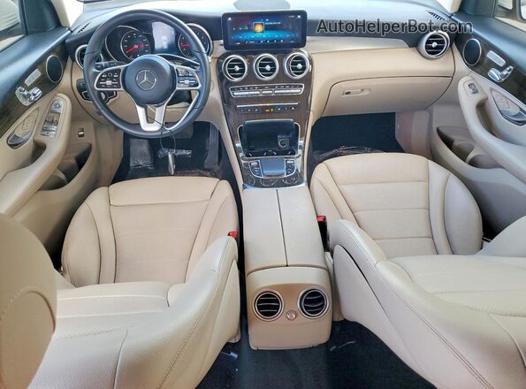 W1N0G8DB8MV269340 2021 MERCEDES-BENZ GLC-CLASS Белый Вид панели приборов