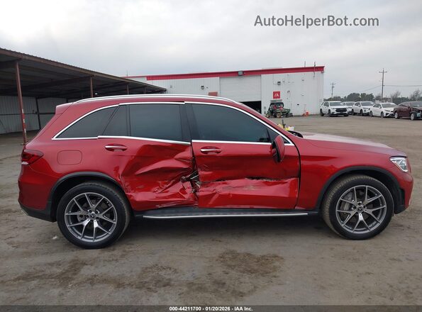 W1N0G8EB0LF827771 2020 MERCEDES-BENZ GLC 300 Red Widok z przodu