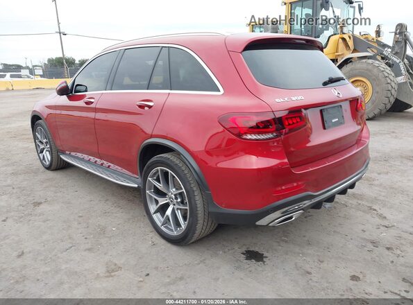 W1N0G8EB0LF827771 2020 MERCEDES-BENZ GLC 300 Red Tył lewy