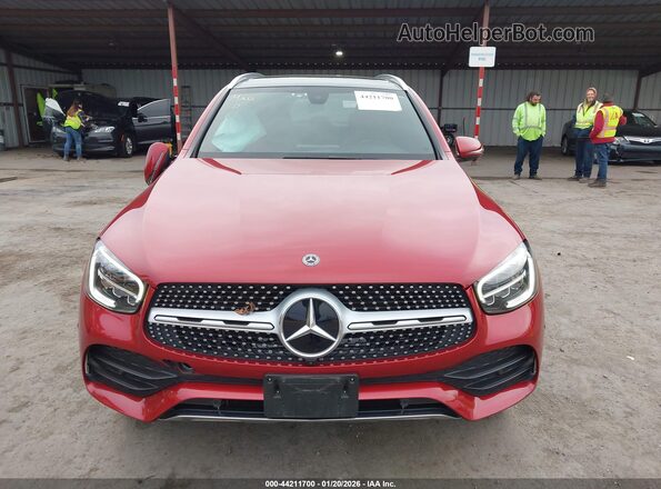 W1N0G8EB0LF827771 2020 MERCEDES-BENZ GLC 300 Red Widok zestawu wskaźników