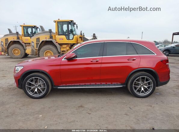W1N0G8EB0LF827771 2020 MERCEDES-BENZ GLC 300 Red Widok wnętrza 360 stopni