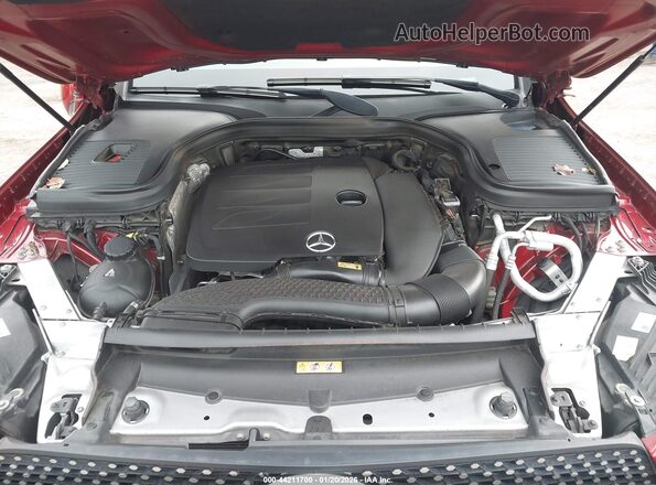 W1N0G8EB0LF827771 2020 MERCEDES-BENZ GLC 300 Red Widok z tyłu
