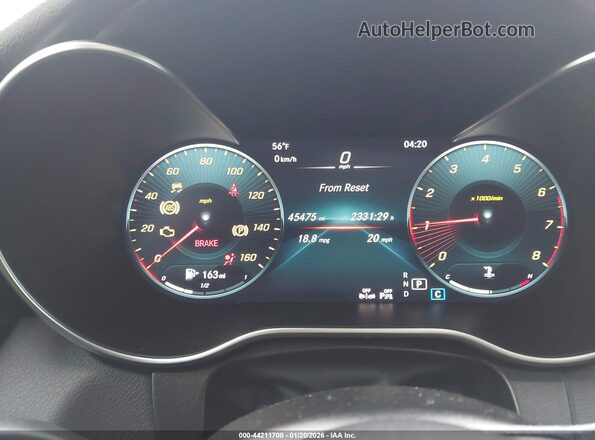 W1N0G8EB0LF827771 2020 MERCEDES-BENZ GLC 300 Red 
