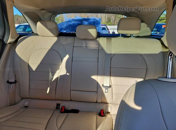 W1N0G8EB0MF867740 2021 MERCEDES-BENZ GLC-CLASS Silver Rear seats view