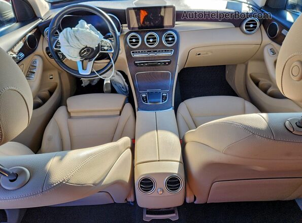 W1N0G8EB0MF867740 2021 MERCEDES-BENZ GLC-CLASS Silver Dashboard view