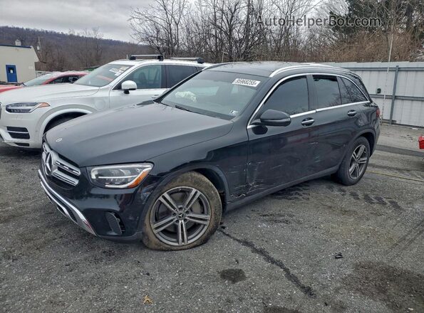 W1N0G8EB0MF876115 2021 MERCEDES-BENZ GLC-CLASS Черный Передняя левая четверть