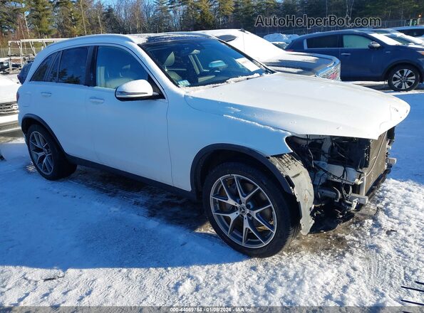 W1N0G8EB2MF874995 2021 MERCEDES-BENZ GLC 300 White Przód prawy