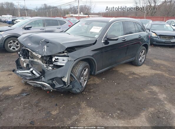W1N0G8EB5MF963735 2021 MERCEDES-BENZ GLC 300 Черный Передняя левая четверть